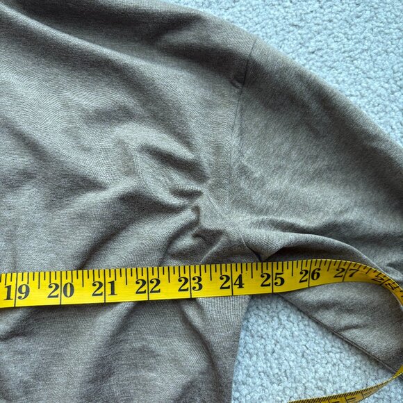 Girlfriend Collective Womens Cropped Hoodie - RESET collection - tan - large - Picture 5 of 7